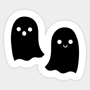 Spooky Scary Ghosts Sticker